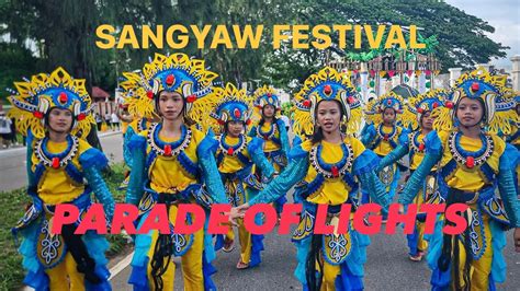 Tacloban stages Sangyaw Festival Parade of Lights .